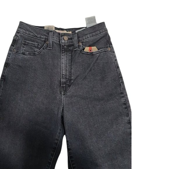 new Levi's HIGH - WAISTED TAPER  WOMEN'S JEANS size 27 - Picture 5 of 11